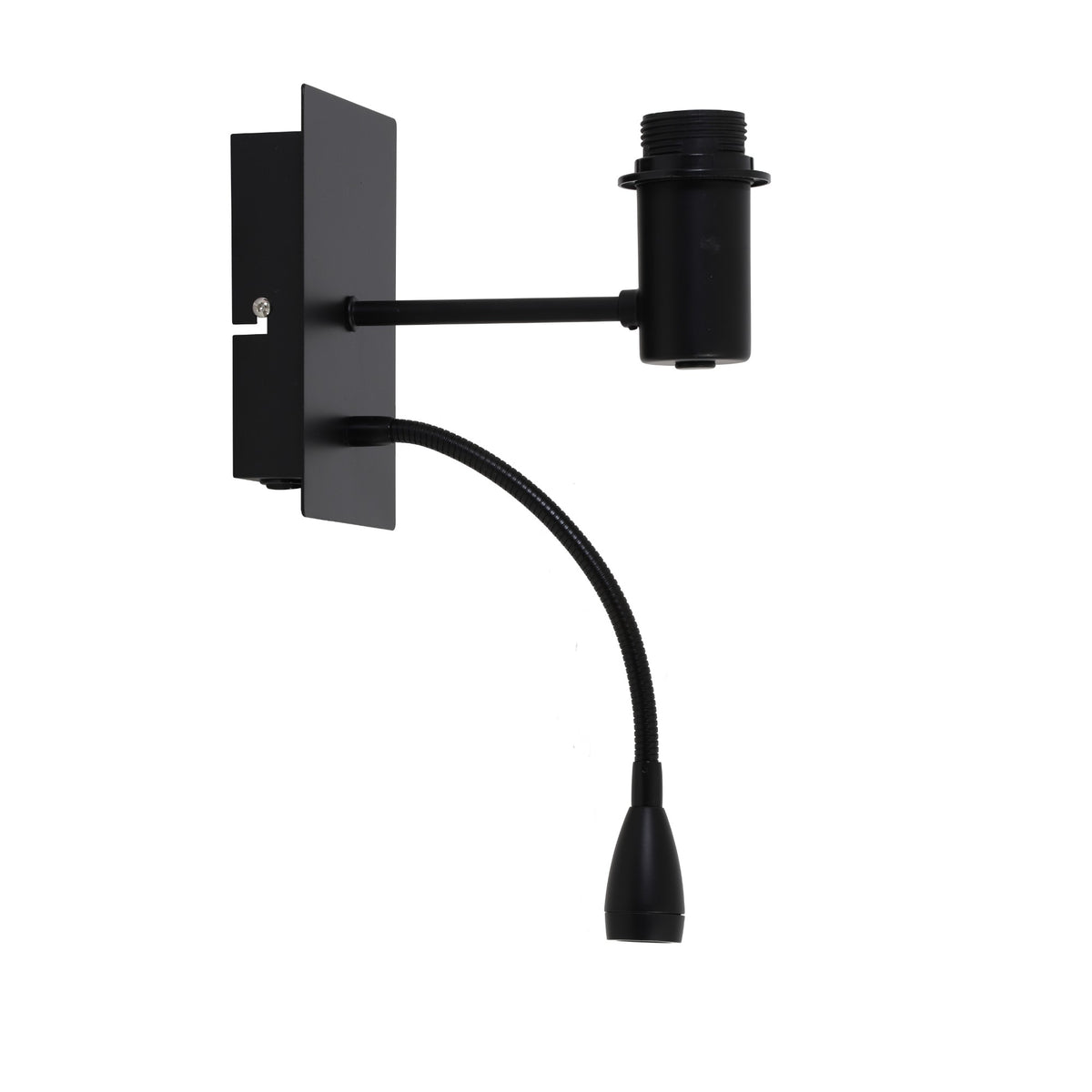 Light & Living wandlamp Regina - zwart - 20x11x35cm