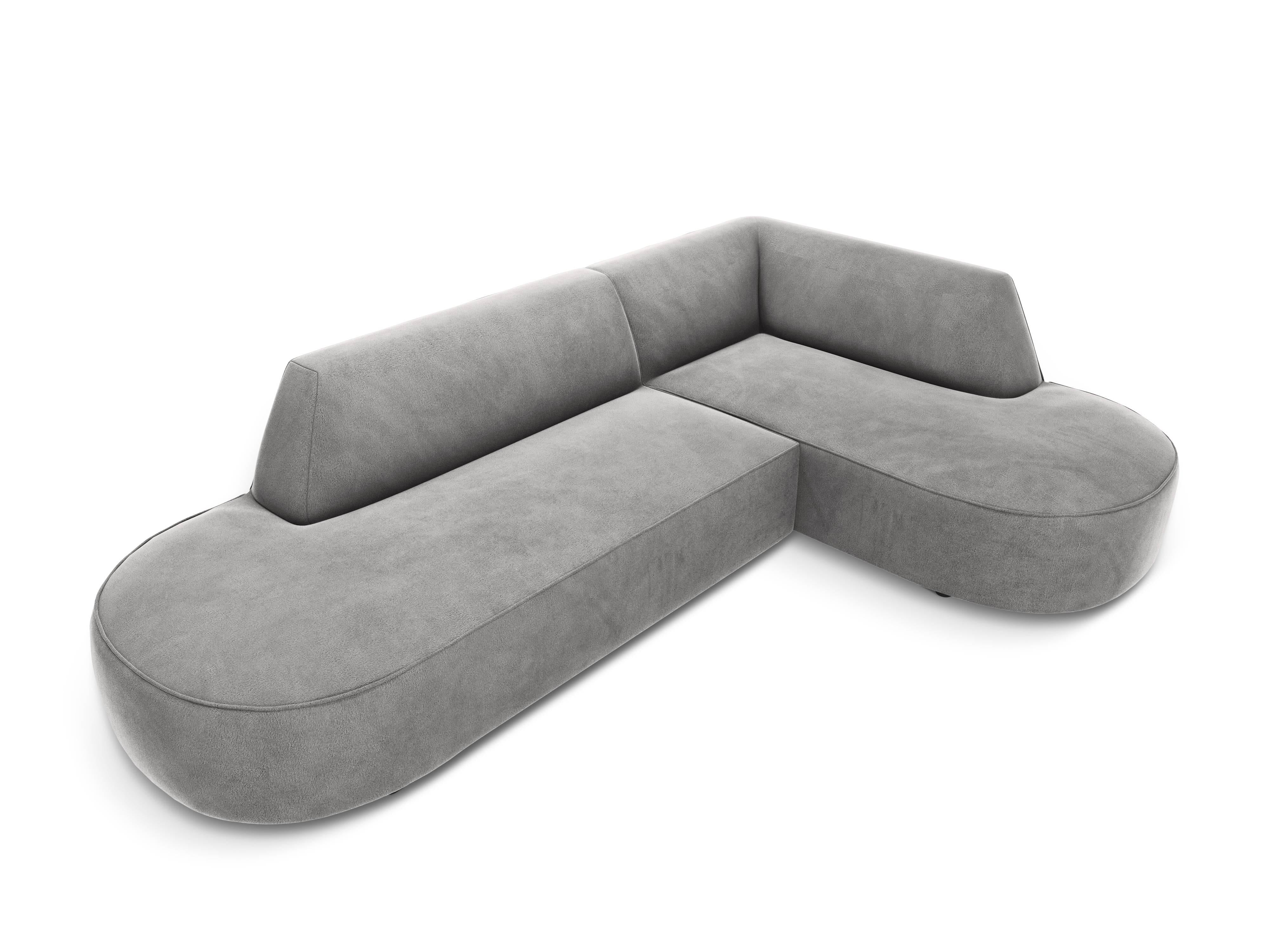Hoekbank Charles Lounge velvet rechts