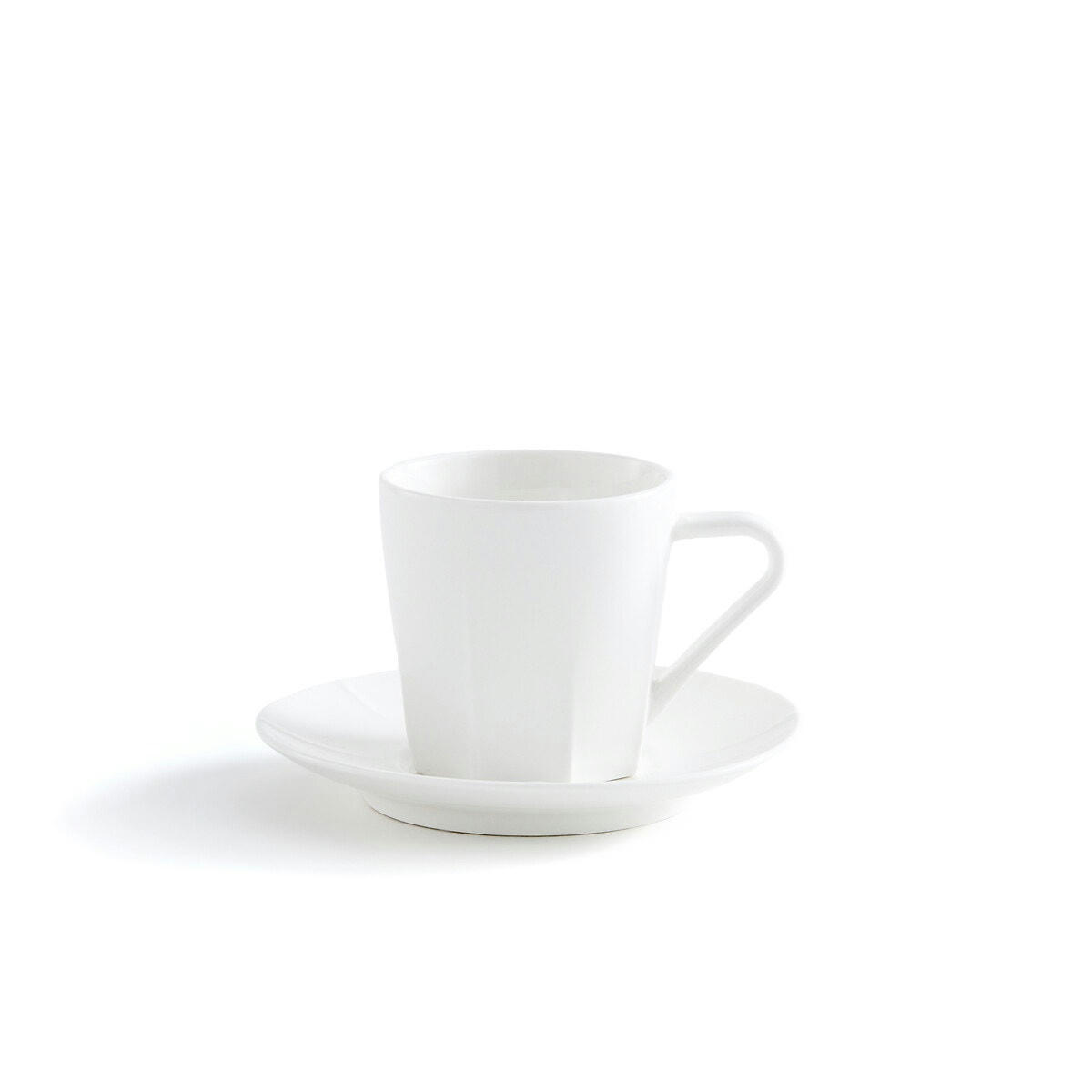 Lot de 4 tasses et sous-tasses à café, Aubin