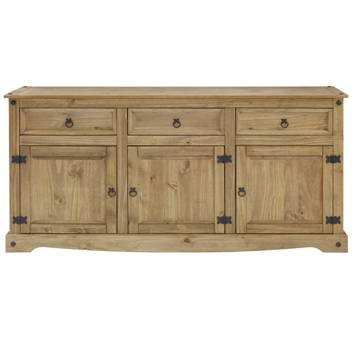 65 Wood Buffet Sideboard Farmhouse - Corona Collection | Furniture Dash