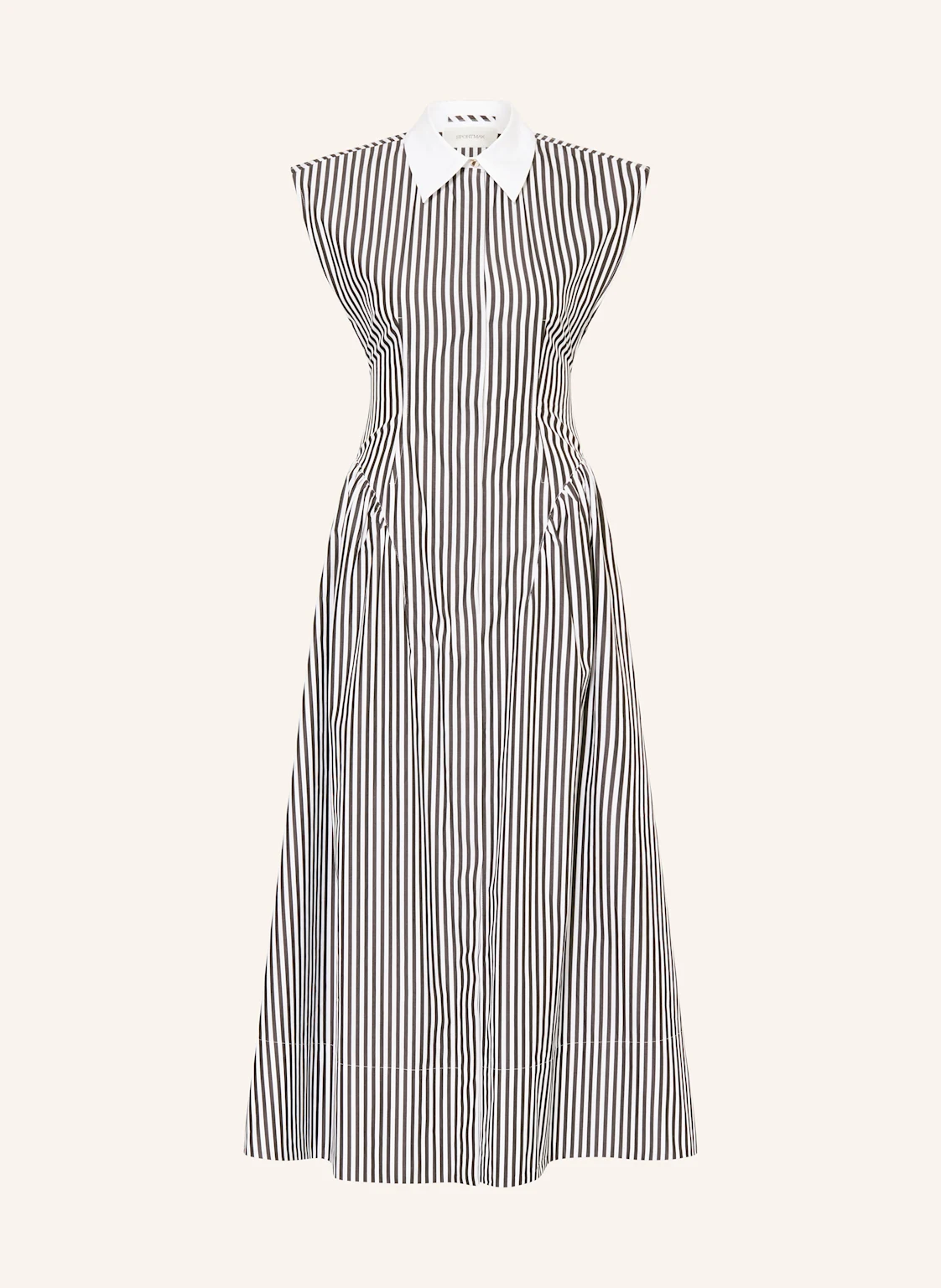 SPORTMAX Hemdblusenkleid LOCUSTA mit Cut-out
