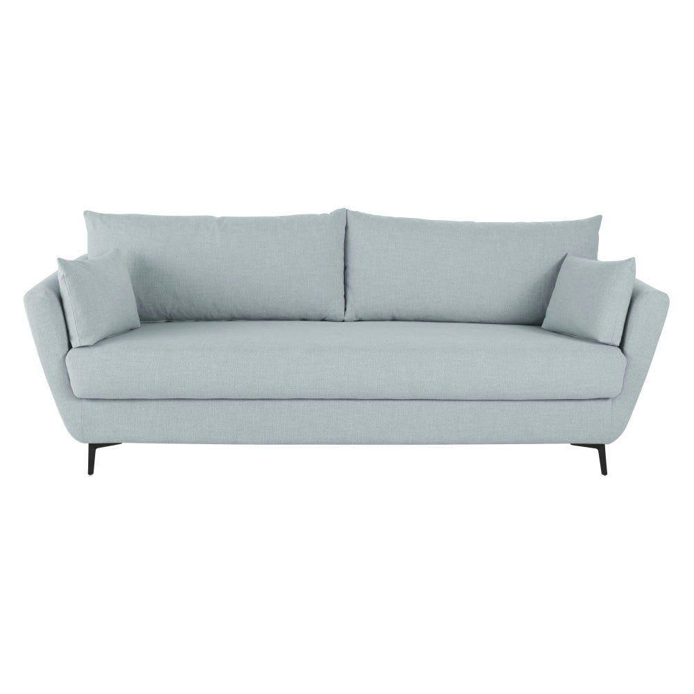 Prague - Canapé convertible 2/3 places bleu glacier