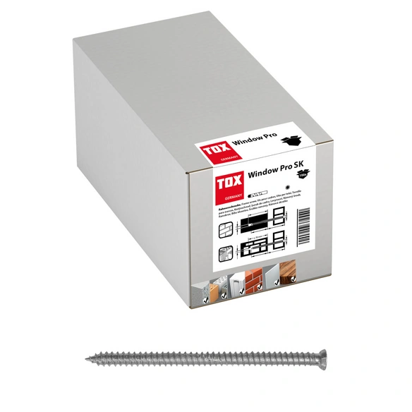 Rahmenschraube »Window Pro«, ØxL: 7,5 x 212 mm, 100 Stück