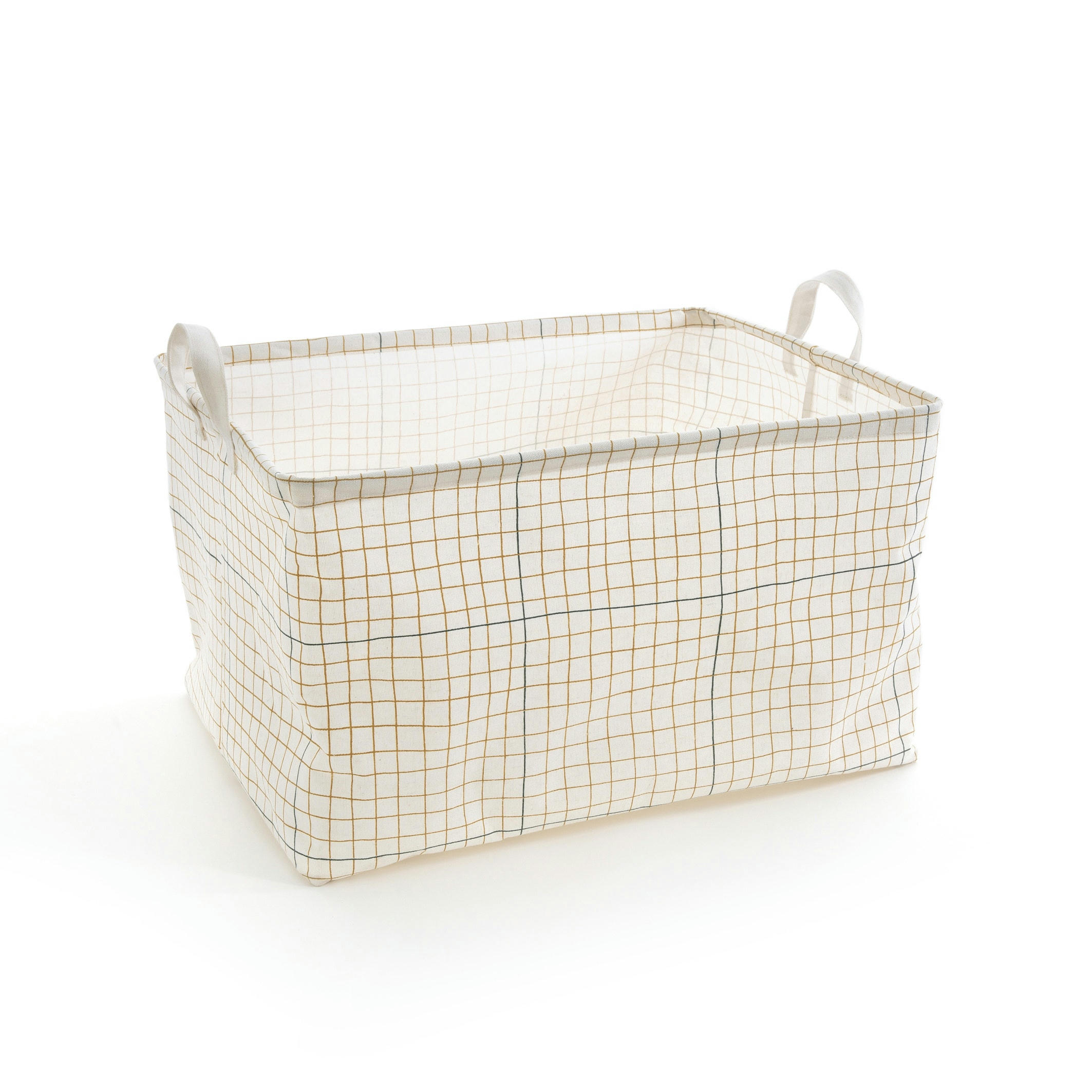 Panier de rangement à carreaux ACAO