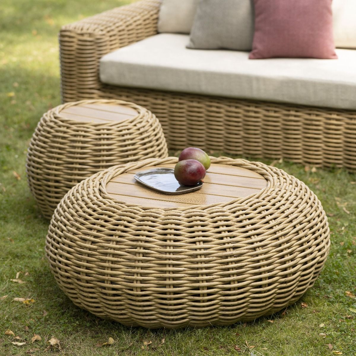 Puf Maje Sand 90x35 cm