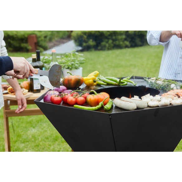 Holzkohlegrill »Nestor«, LxBxH: 92 x 82 x 102 cm, schwarz, Stahl