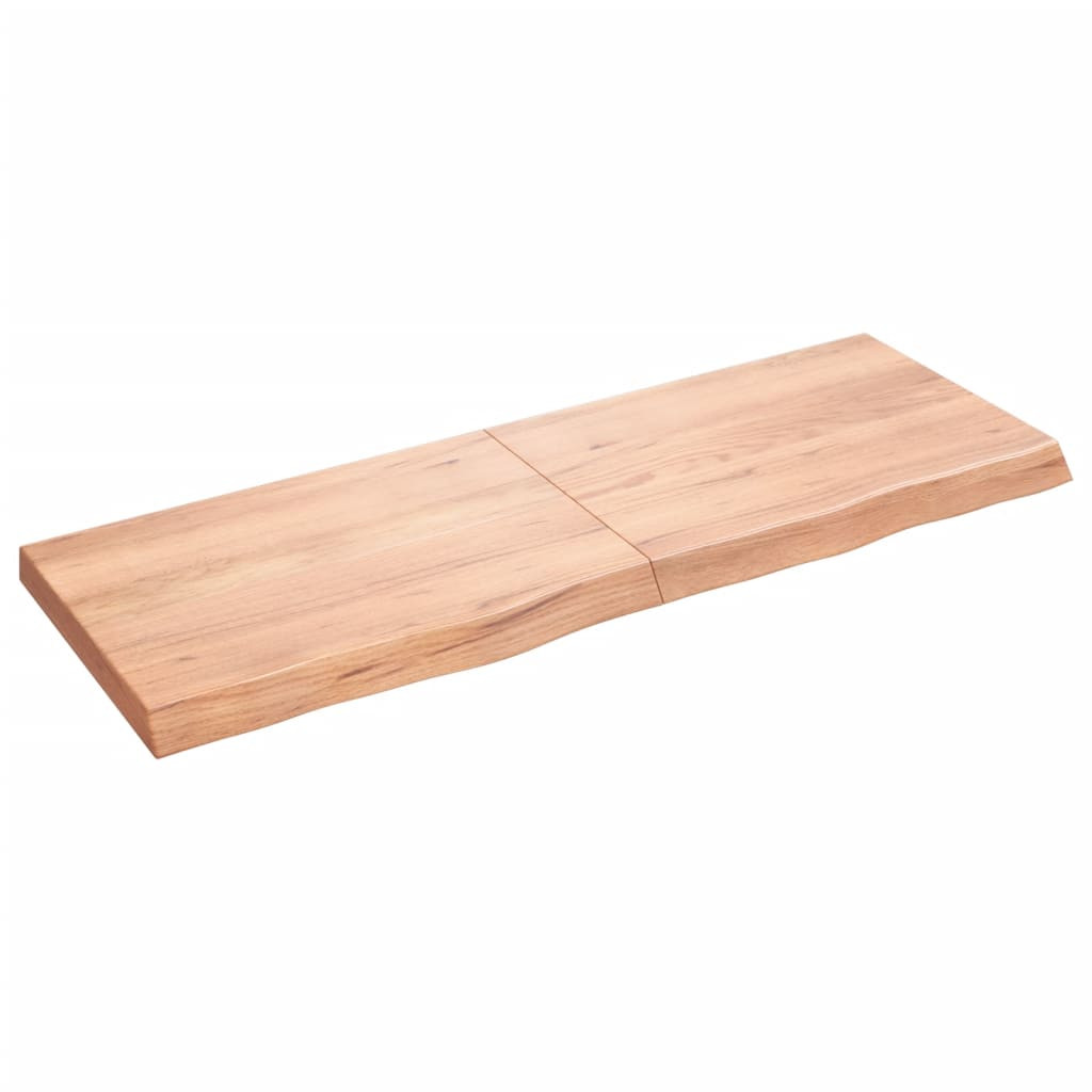 VidaXL Półka brązowa 140x50x(2-6) cm