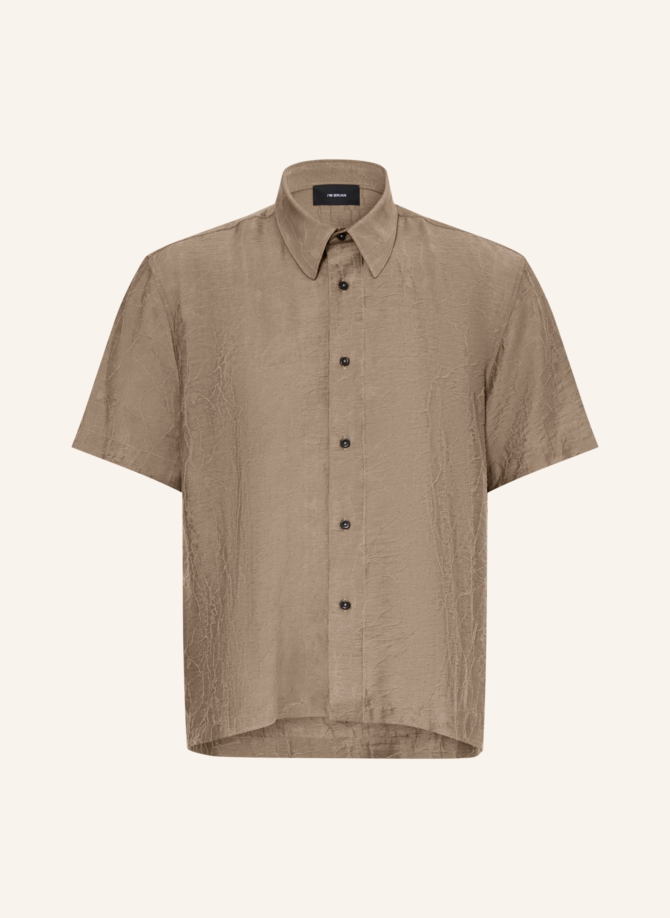 I'M BRIAN Kurzarm-Hemd Comfort Fit