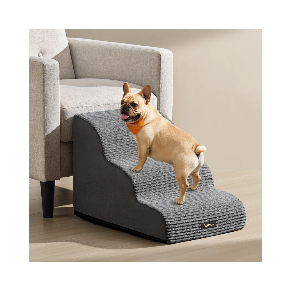 Escalier pour chien antidérapant avec housse lavable