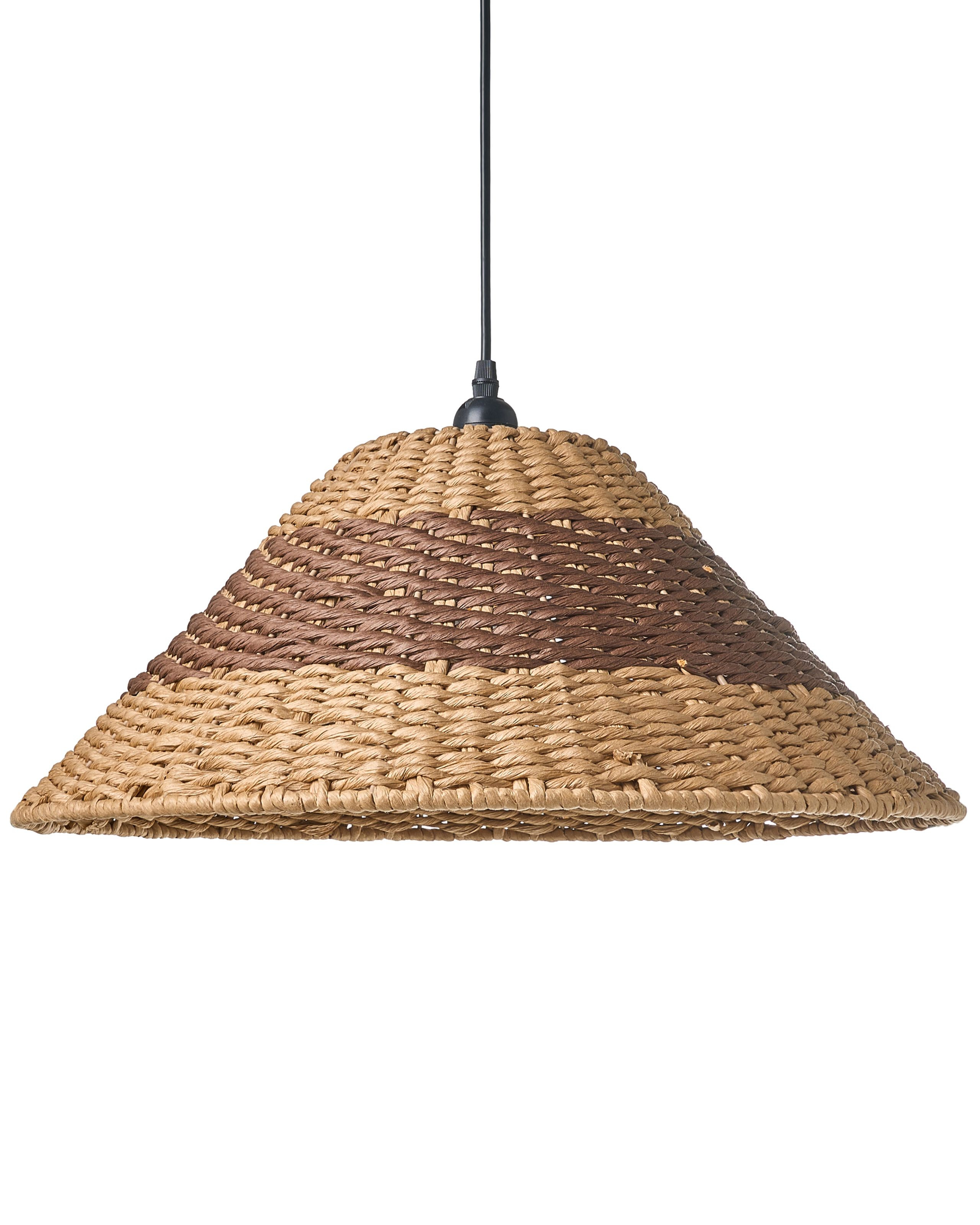 Lampa wisząca pleciona naturalna