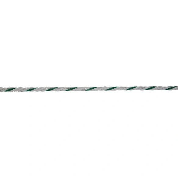 Weidezaunseil »PremiumLine«, Länge: 20000 cm, weiß/grün