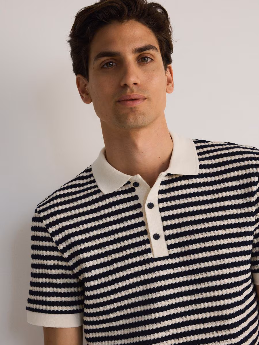 Striped Polo Shirt