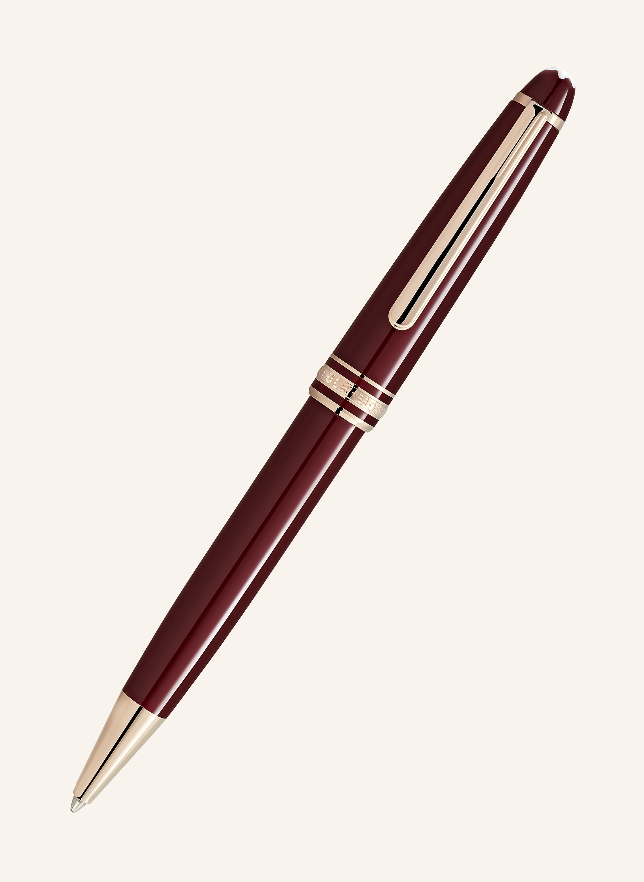 MONTBLANC Kugelschreiber MEISTERSTÜCK BURGUNDY RED CLASSIQUE
