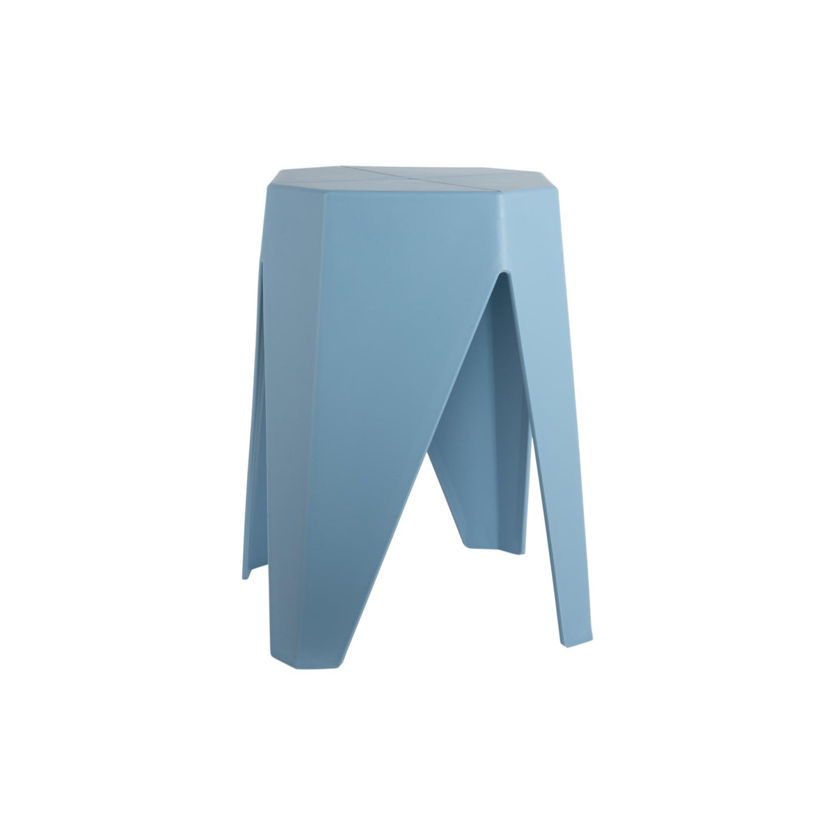Leitmotiv kruk Cherish - blauw - 29x29x47cm