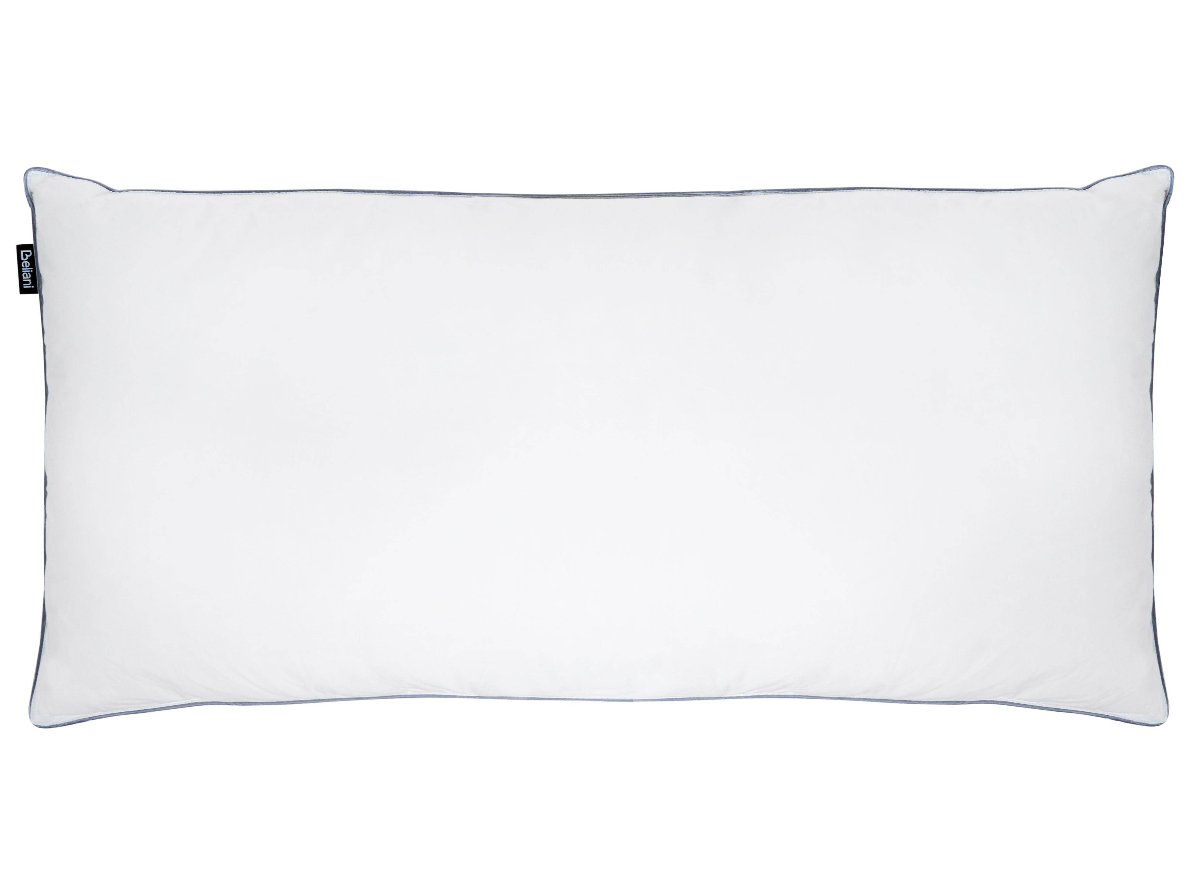 3-Chamber Bed Pillow TEIDE High Duck Feathers and Down 40 x 80 cm White