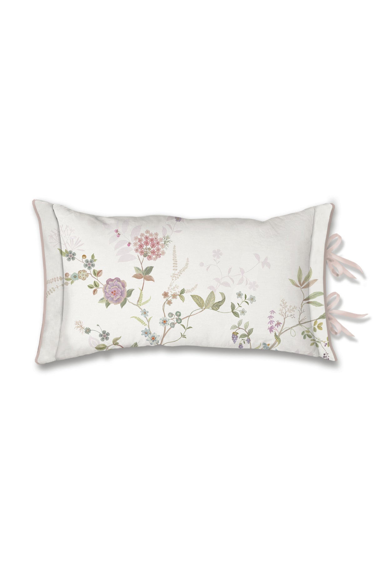 Pip Studio Bustani Cushion - 35 x 60 cm - Wit