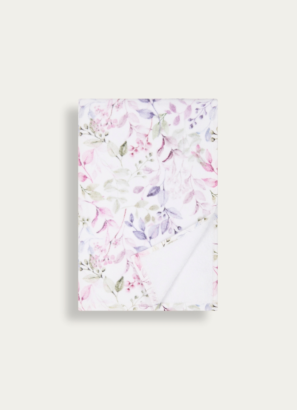 DRAP DE DOUCHE EN EN VELOURS IMPRIMÉ MULTICOLORE