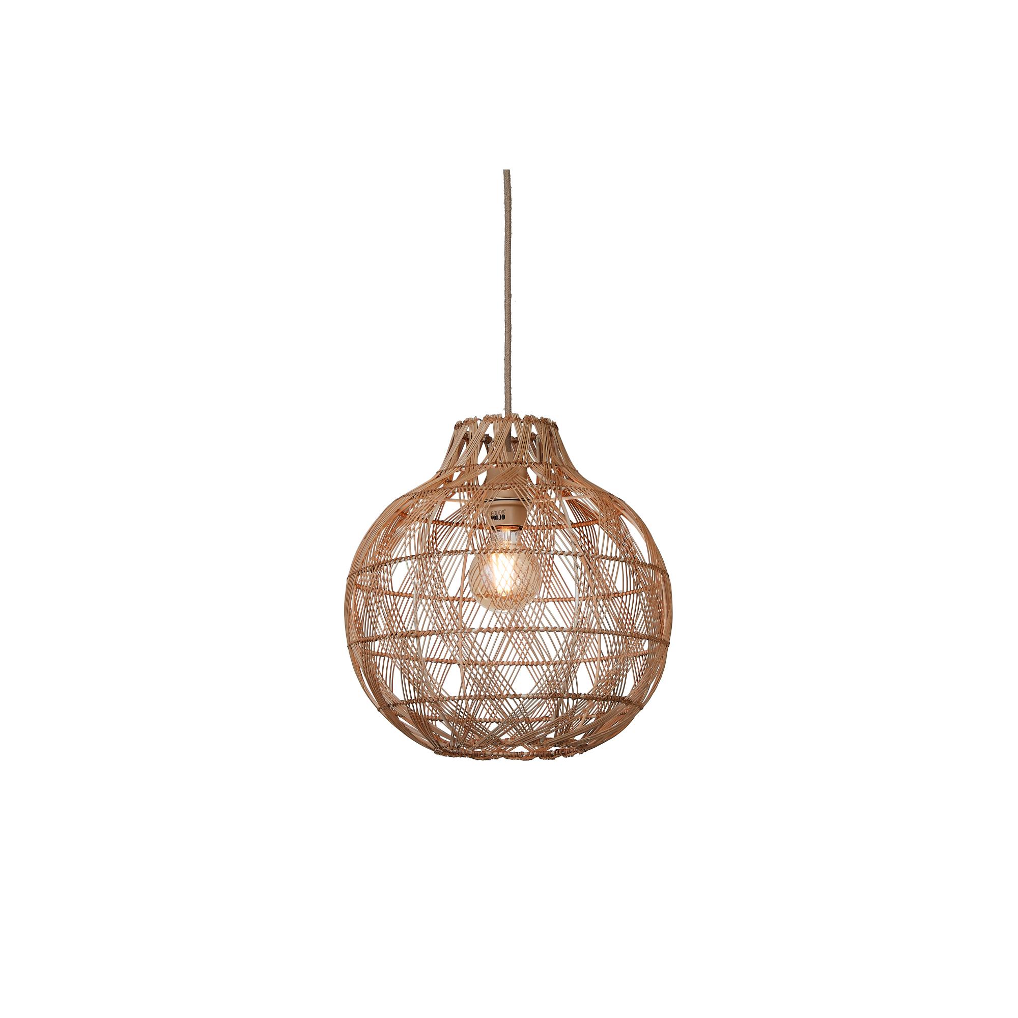 GOOD&MOJO hanglamp MENDOZA - bruin - Ø35cm