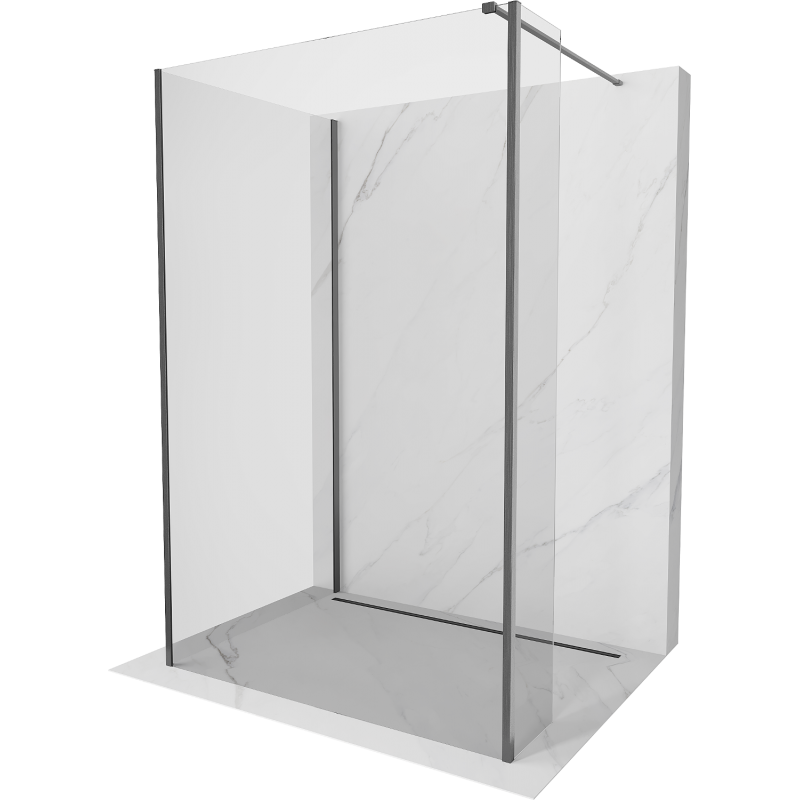 Ścianka prysznicowa Walk-in Mexen Kioto 90 x 70 x 40 cm
