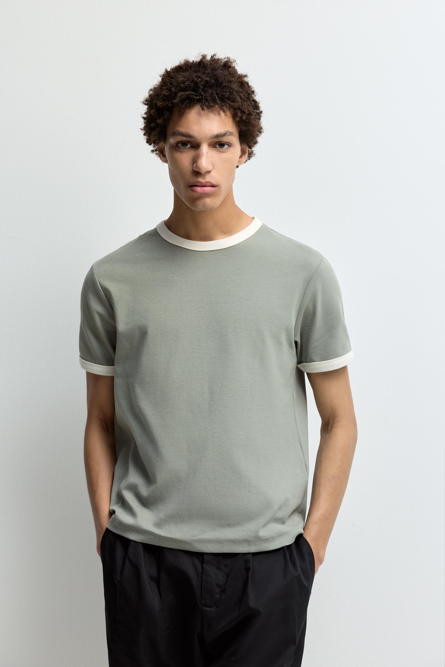 Camiseta contraste