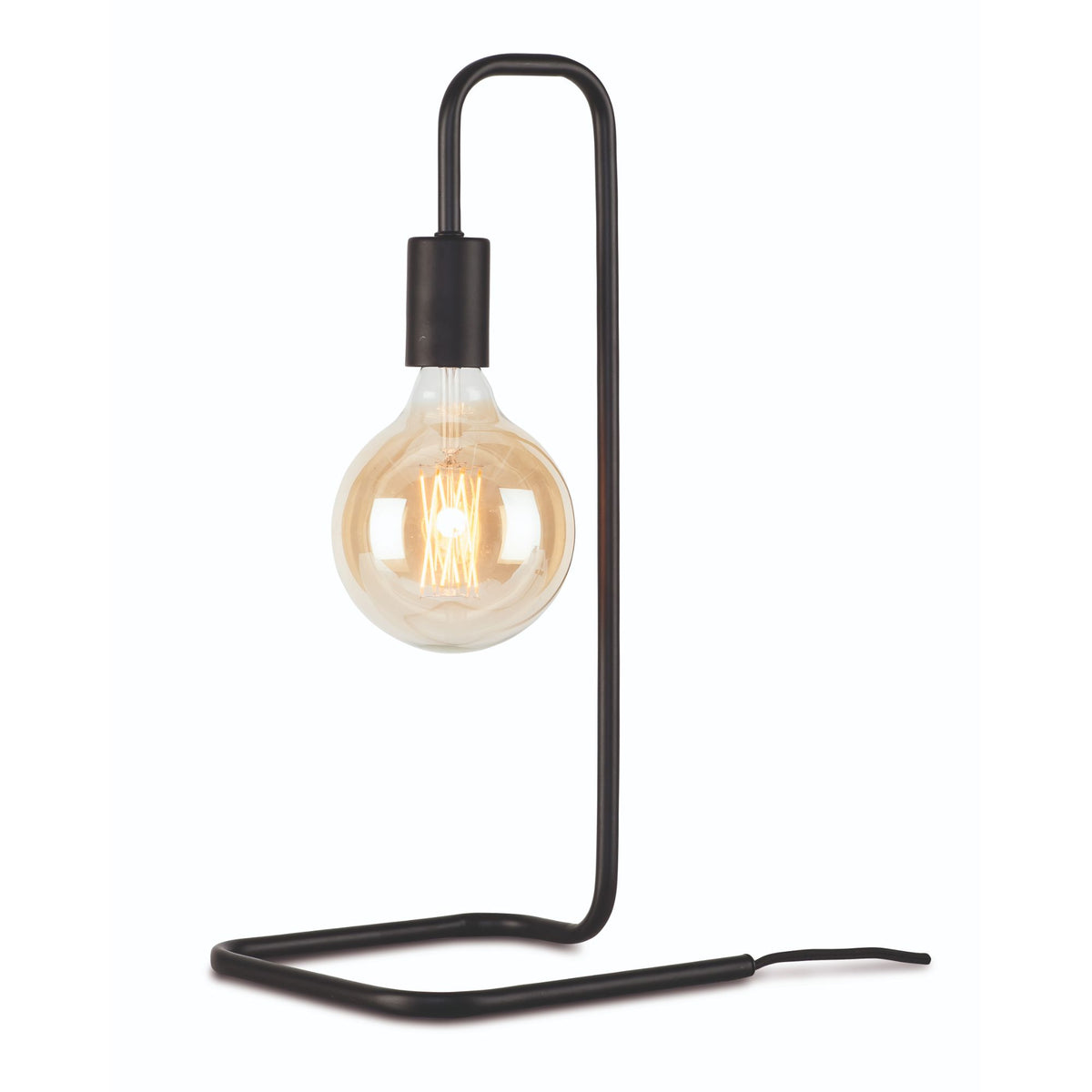 it's about RoMi tafellamp London - zwart - 20x20x45cm