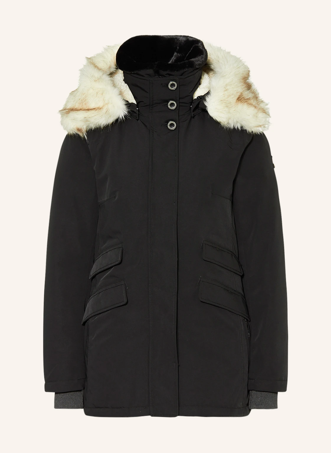 WELLENSTEYN Jacke ENTERPRISE mit abnehmbarem Kunstfell