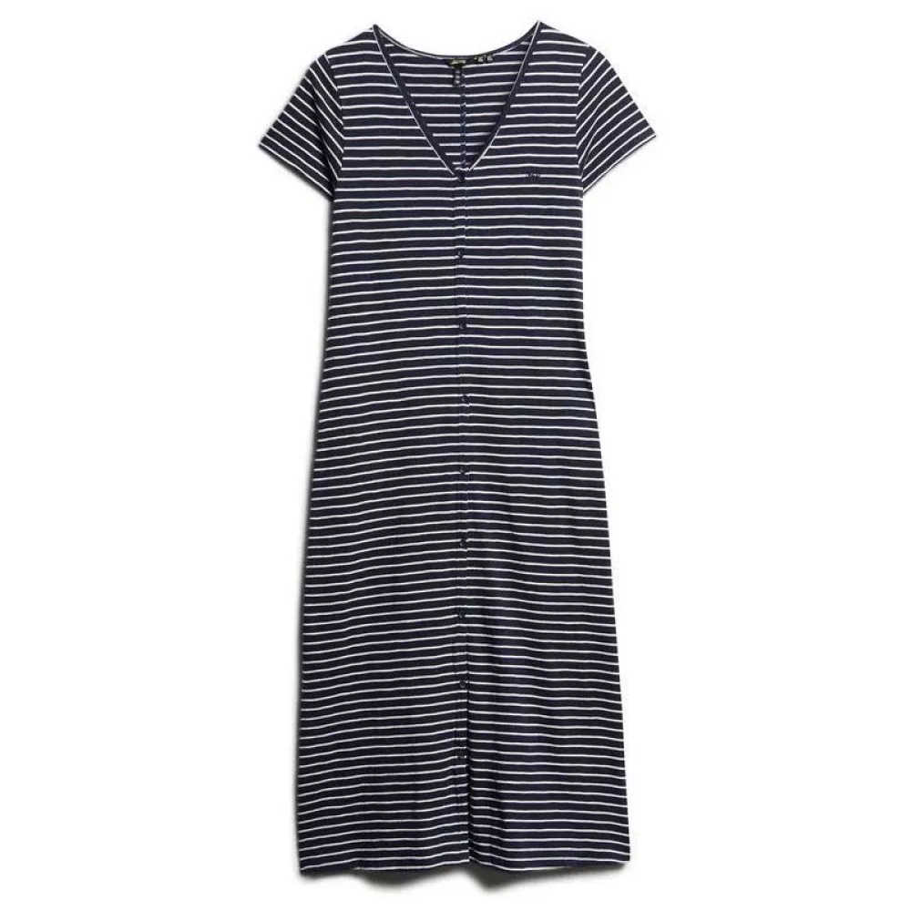 Superdry Thru Jersey short sleeve midi dress