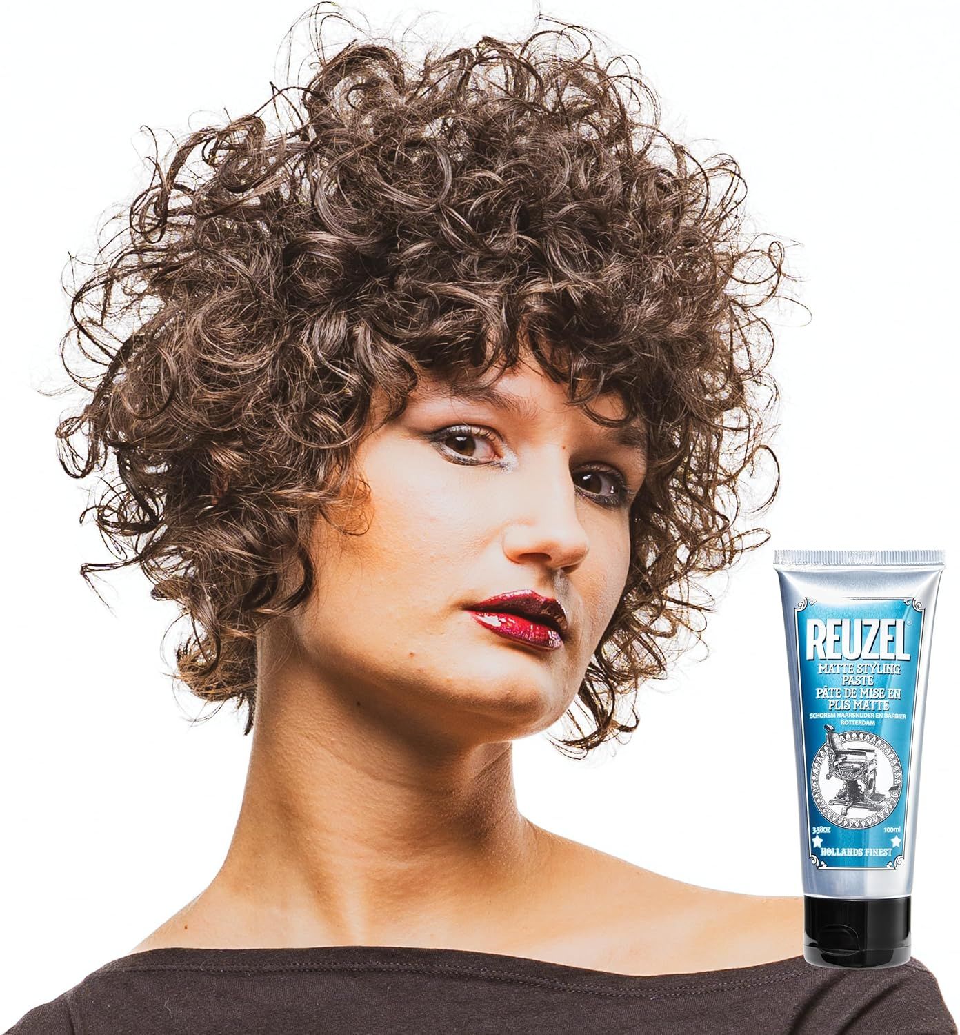 Reuzel Matte Styling Paste - Medium, Pliable Hold - Adds Thickness - 100 ml