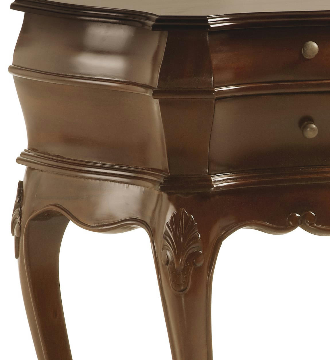 VINTAGE - Console en bois marron L108