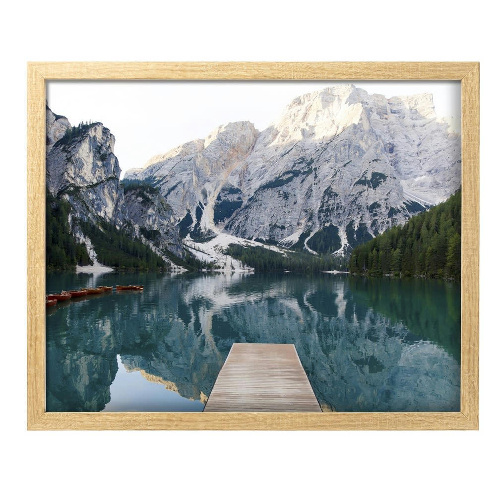 LAC - Photo encadrée baguette en bois FSC recyclable 30x40