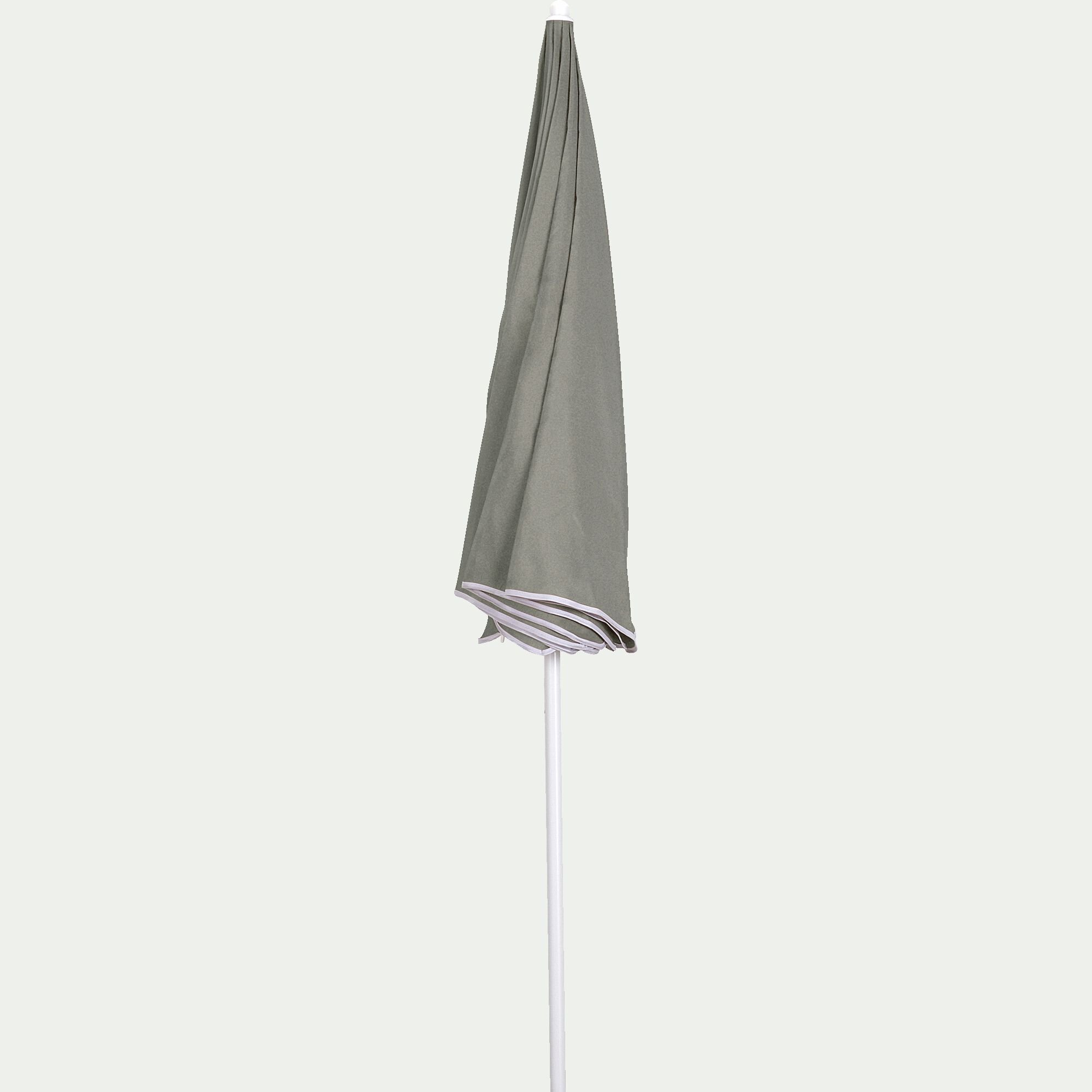 GASSIN - Parasol de plage - vert olivier (D180cm)
