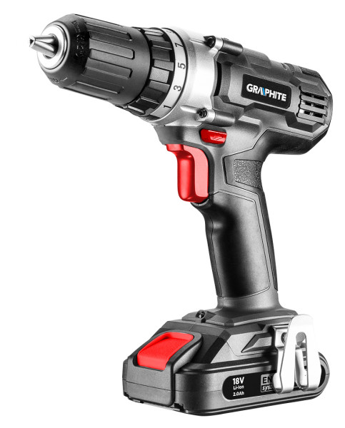 Wiertarko-wkrętarka akumulatorowa Energy  GRAPHITE 58G006