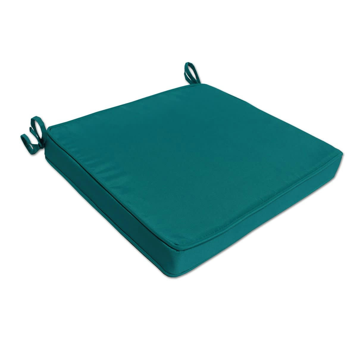 - Coussin bleu canard pour chaises et fauteuils pliants