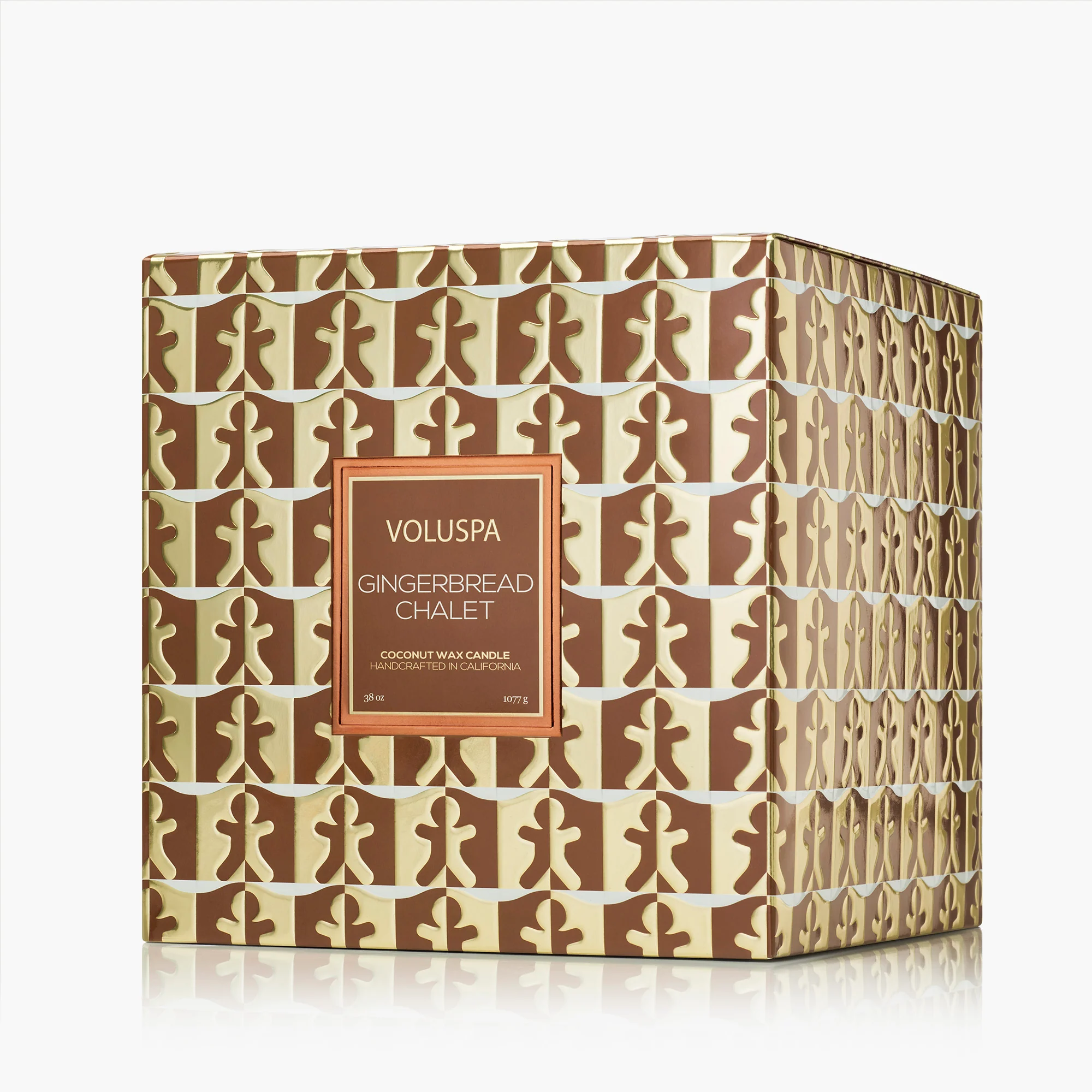 Gingerbread Chalet - 3 Wick Hearth Candle