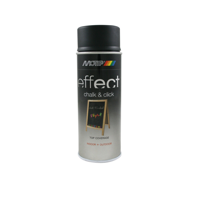 Peinture tableau noir en spray Deco effect 0,4 L MOTIP