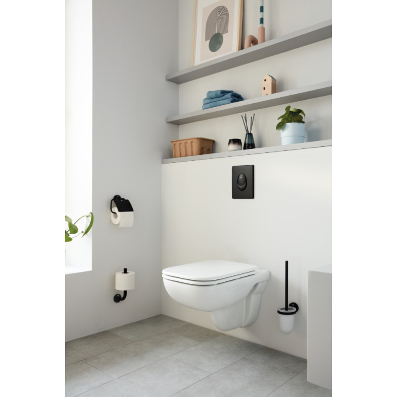 Set d'accessoires de toilette Start noir mat 3 pièces GROHE