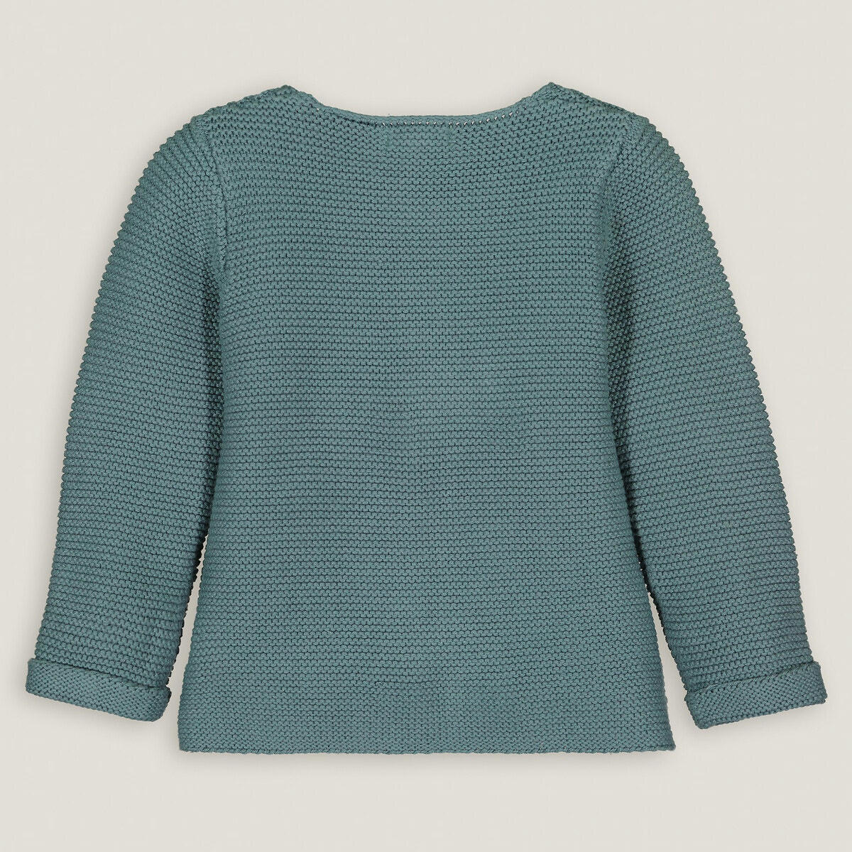 Gilet en tricot boutonné coton bio