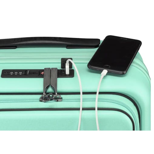 Wenger Skyon Hardside 2 Piece Luggage Set Aqua