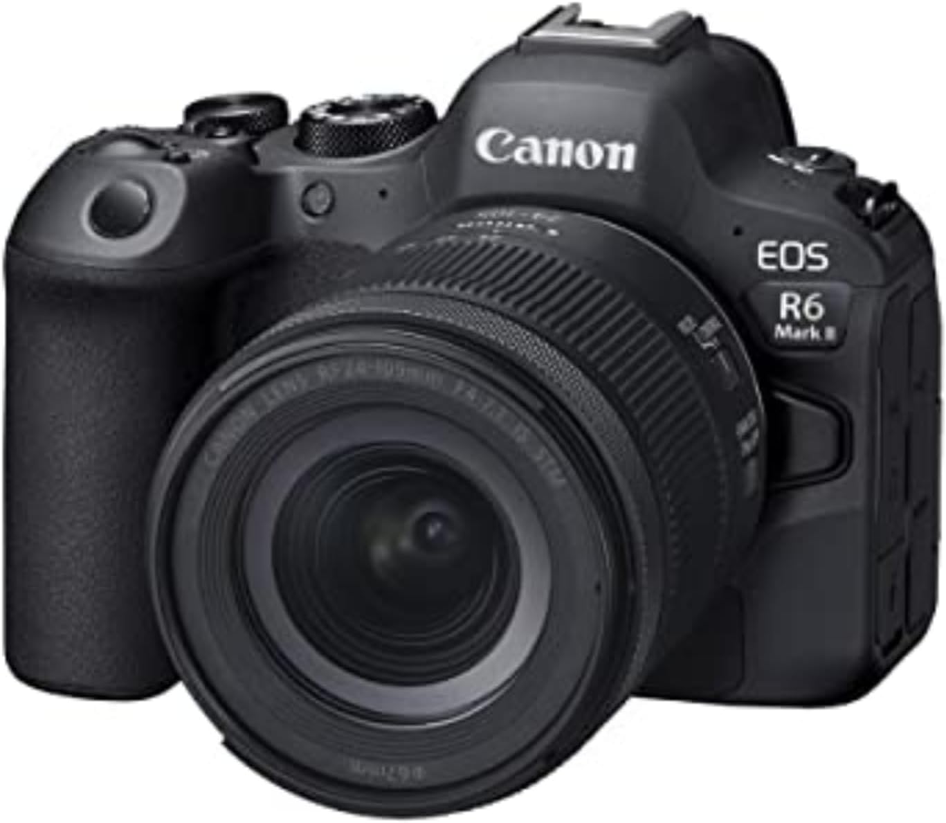 Canon EOS R6 Mark II Mirrorless Camera RF24-105mm F4-7.1 is STM Lens Kit  Full-Frame Hybrid Camera  24.2 Megapixel CMOS Sensor  Photo and Video Capabilities  Black