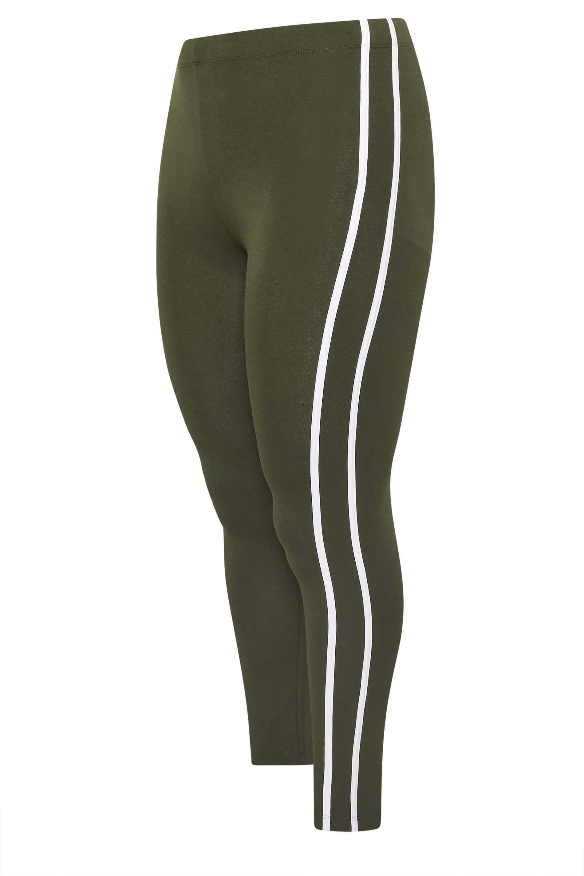 Yours Side Stripe Leggings
