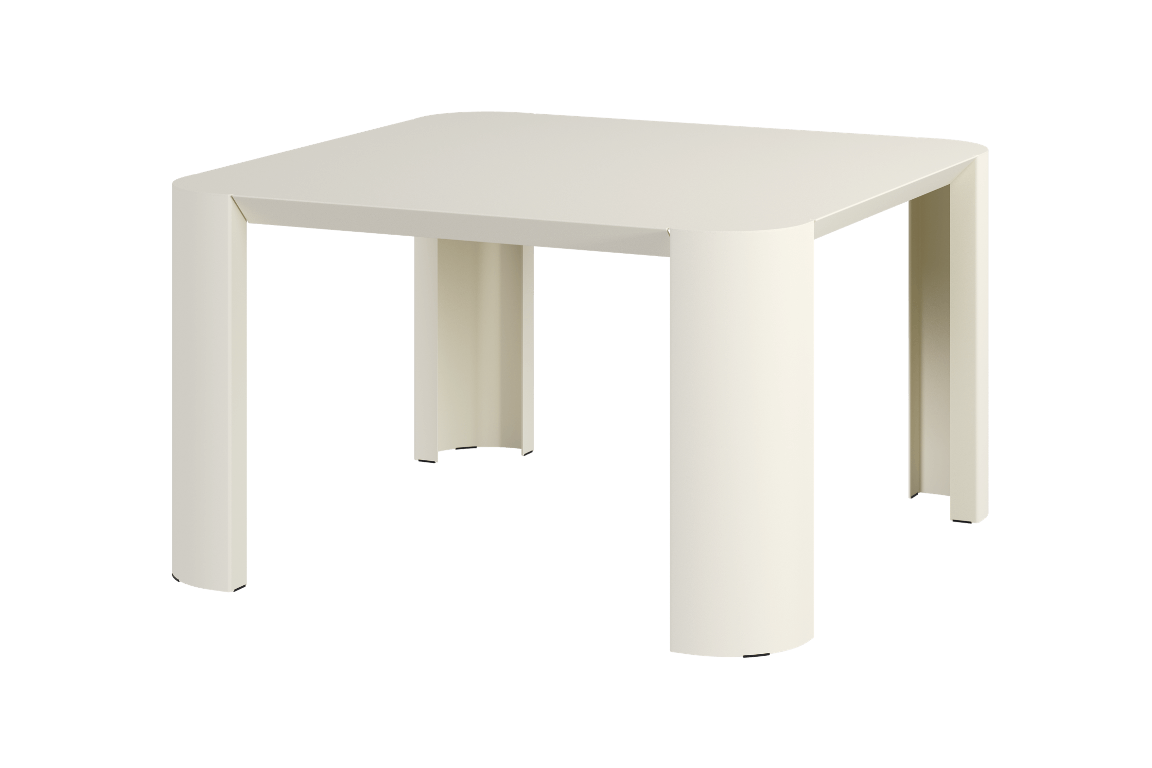 noo.ma Fli Outdoor salontafel 65x65x38 cm - Piazza Beige