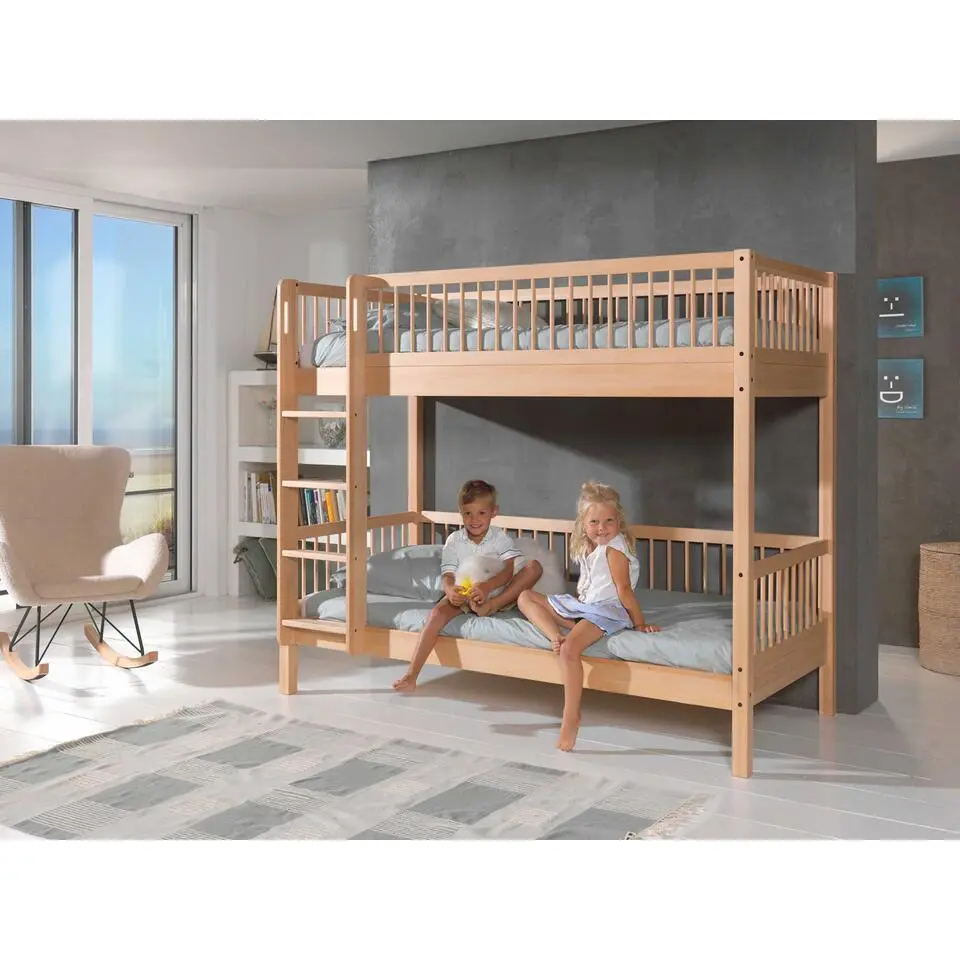 Stapelbed Forrest 90x200cm - massief beukenhout