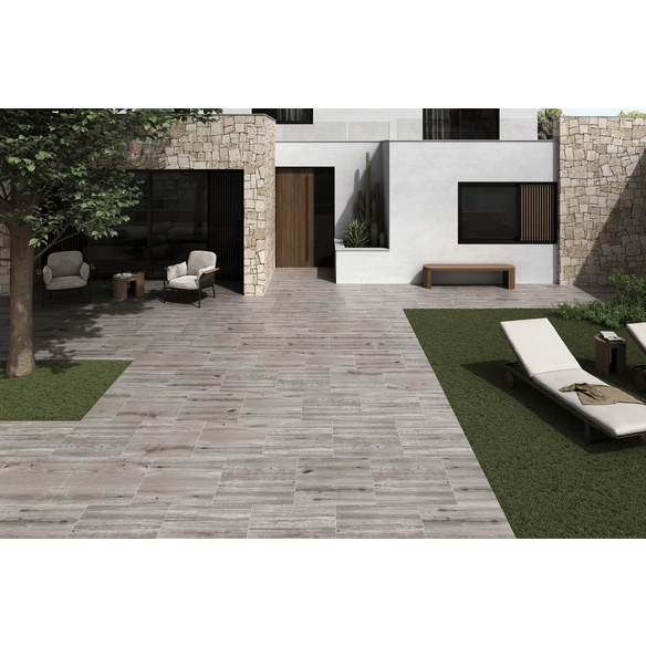 Terrassenplatte »Seattle«, BxLxH: 59,5 x 59,5 x 2 cm, grau