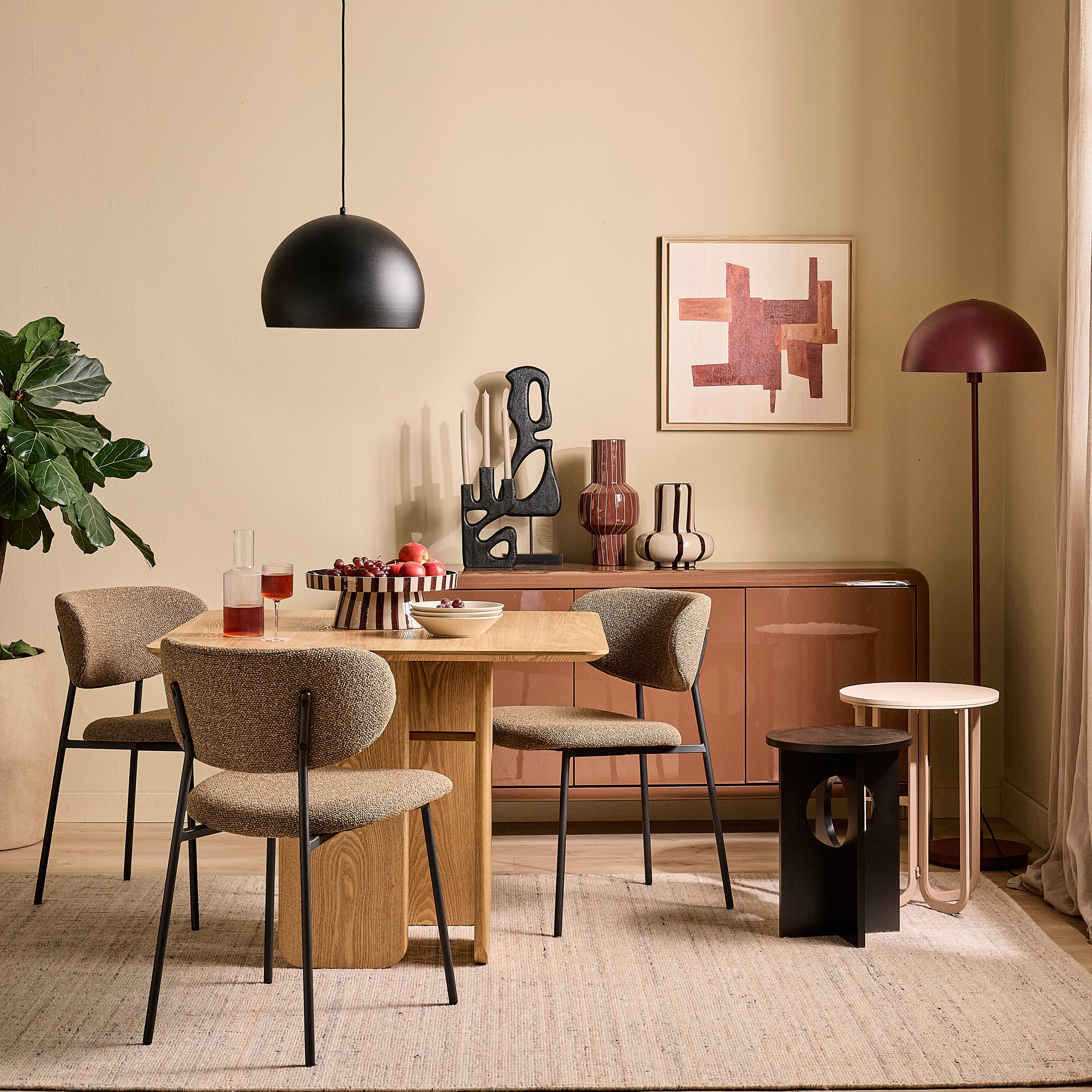 by fonQ Glinta Dressoir - Chocolade Bruin