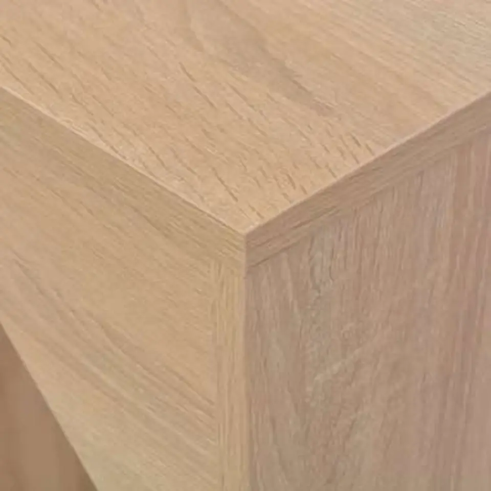 vidaXL - Bartafel - Bruin - Bewerkt hout