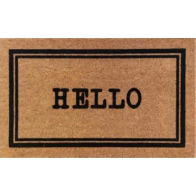 Fussmatte Hello
