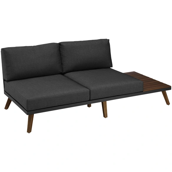 Gartenmöbel-Eckset »Athen«, 5 Sitzplätze, Akazienholz/Aluminium/Polyester, inkl. Auflagen