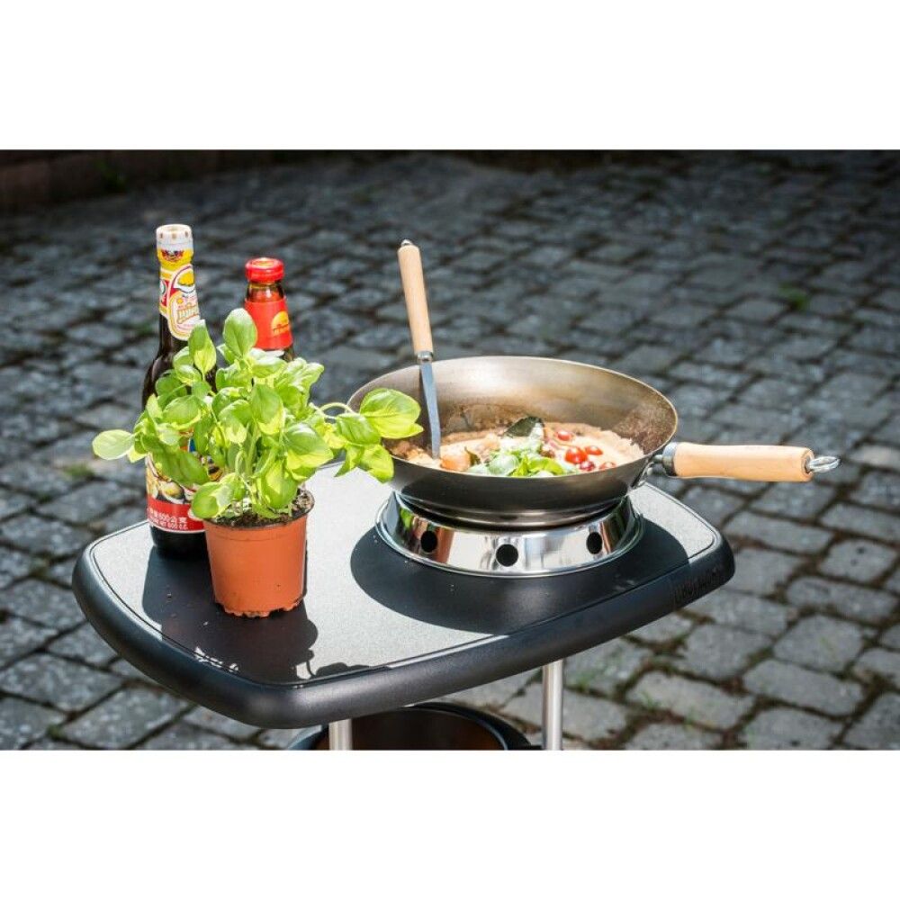 BORDBESKYTTELSE HOT WOK RUSTFRITT STÅL Ø25,5CM