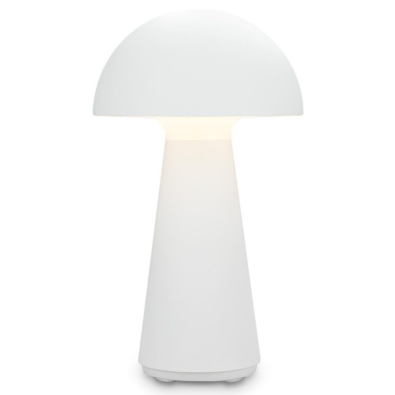 Lampe de table rechargeable LED blanche 28 cm 2,6 W BRILONER