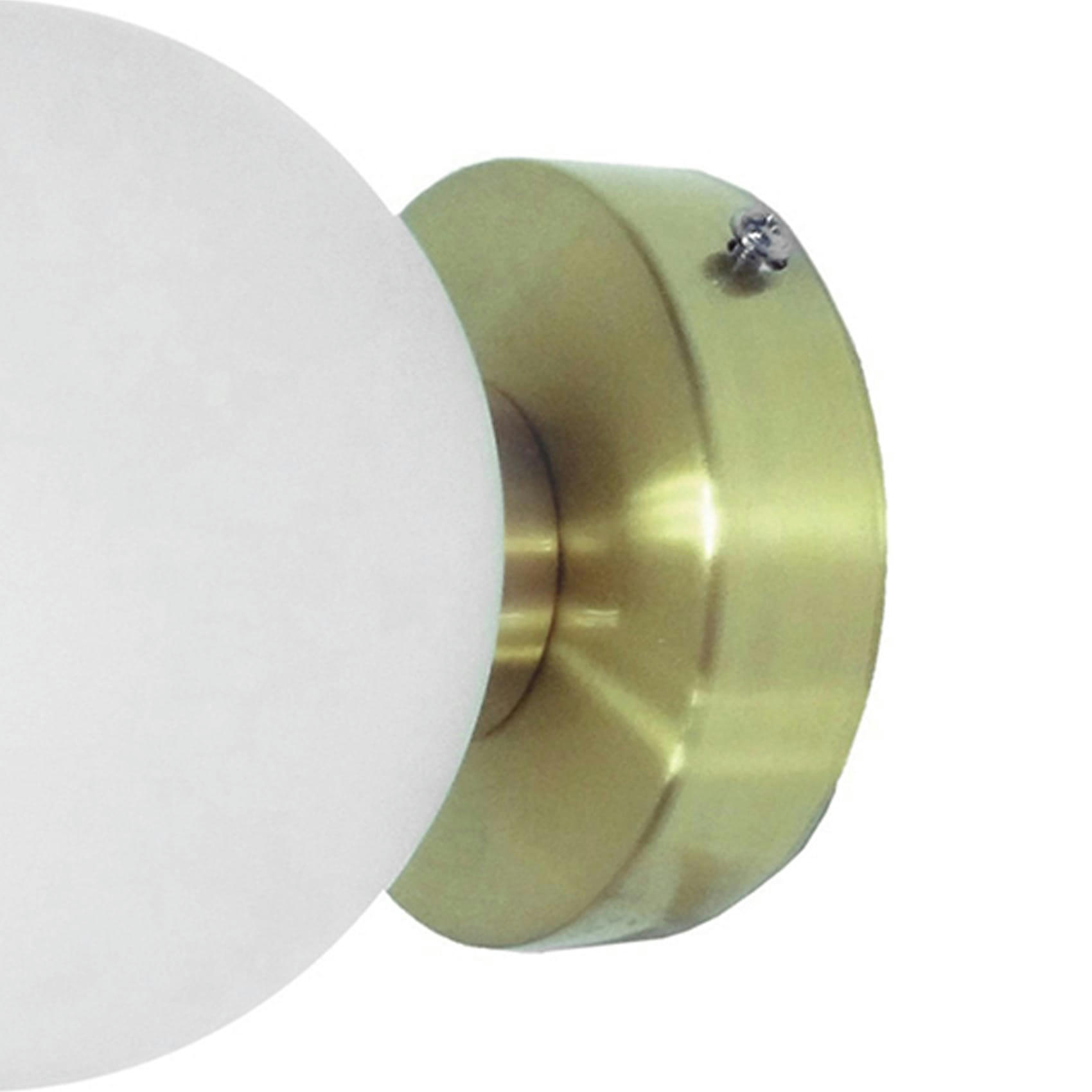 - Applique murale en métal doré doré 12x12 cm